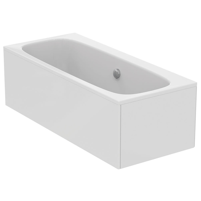 Cutout image of Ideal Standard i.life 1700 x 750mm Water-Saving Double-Ended Bath